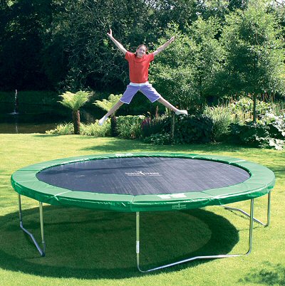 Trampoline springen