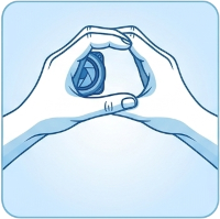 Dominant Oog test, beide ogen open.