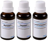 Reneel, hepeel en lymphomyosot als ontgifting
