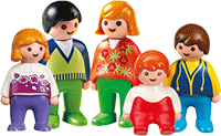 Playmobil als figuranten voor een opstelling